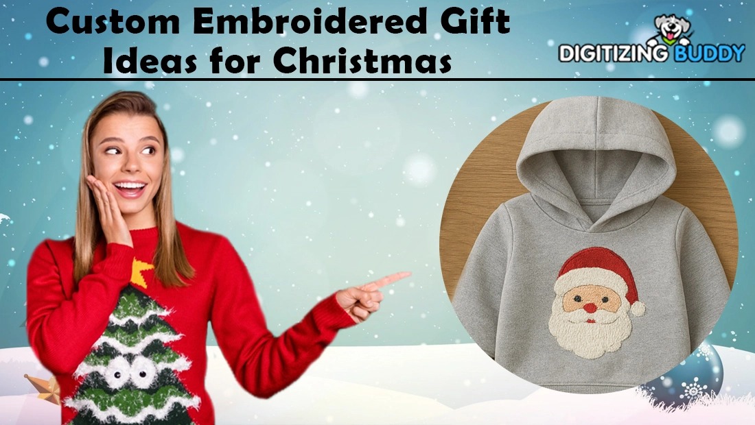 Custom Embroidered Gifts to Spread Holiday Cheer This Christmas