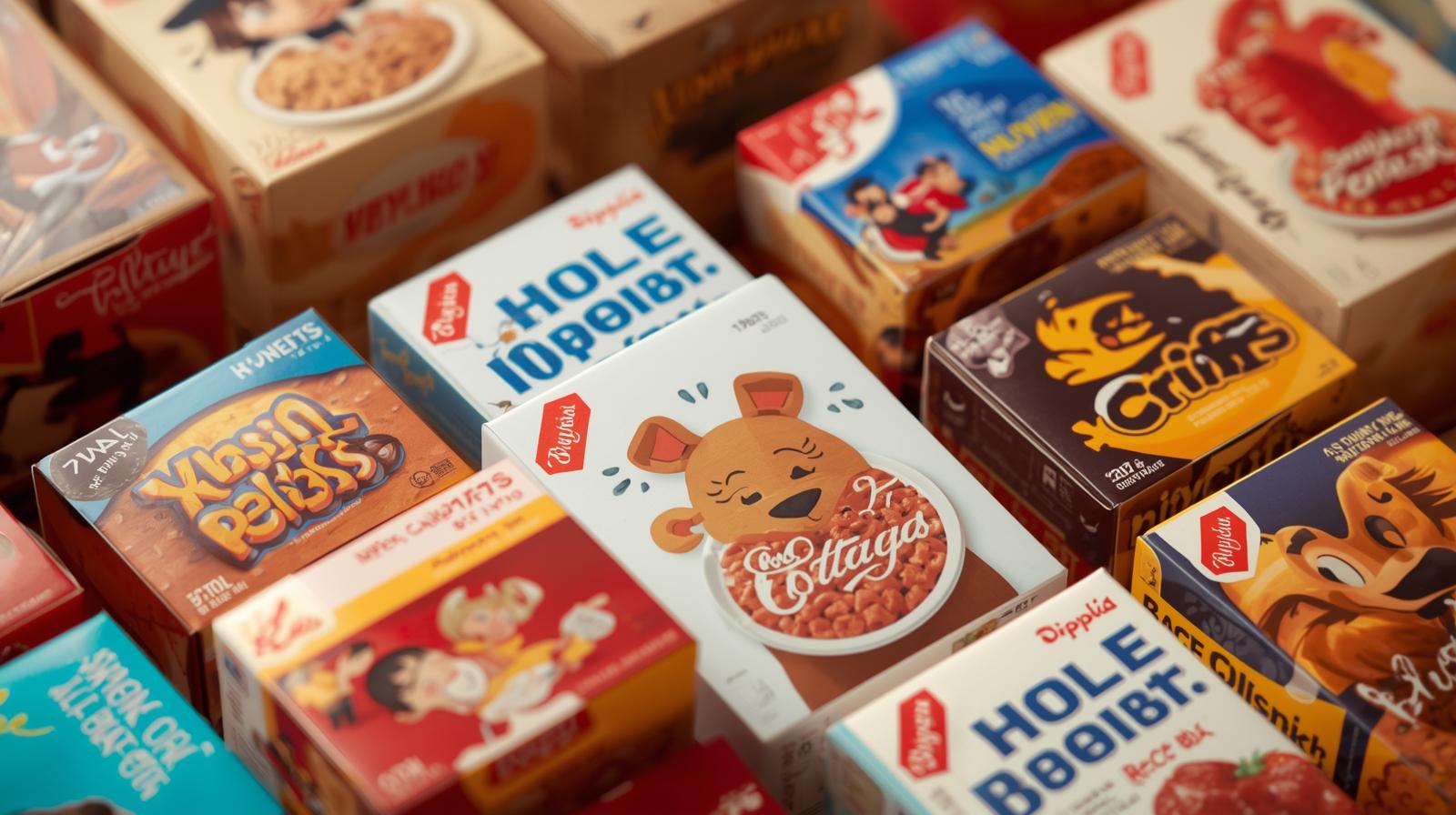 cereal packaging