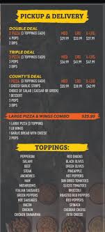 County Pizza: A Local Slice with Big Flavor
