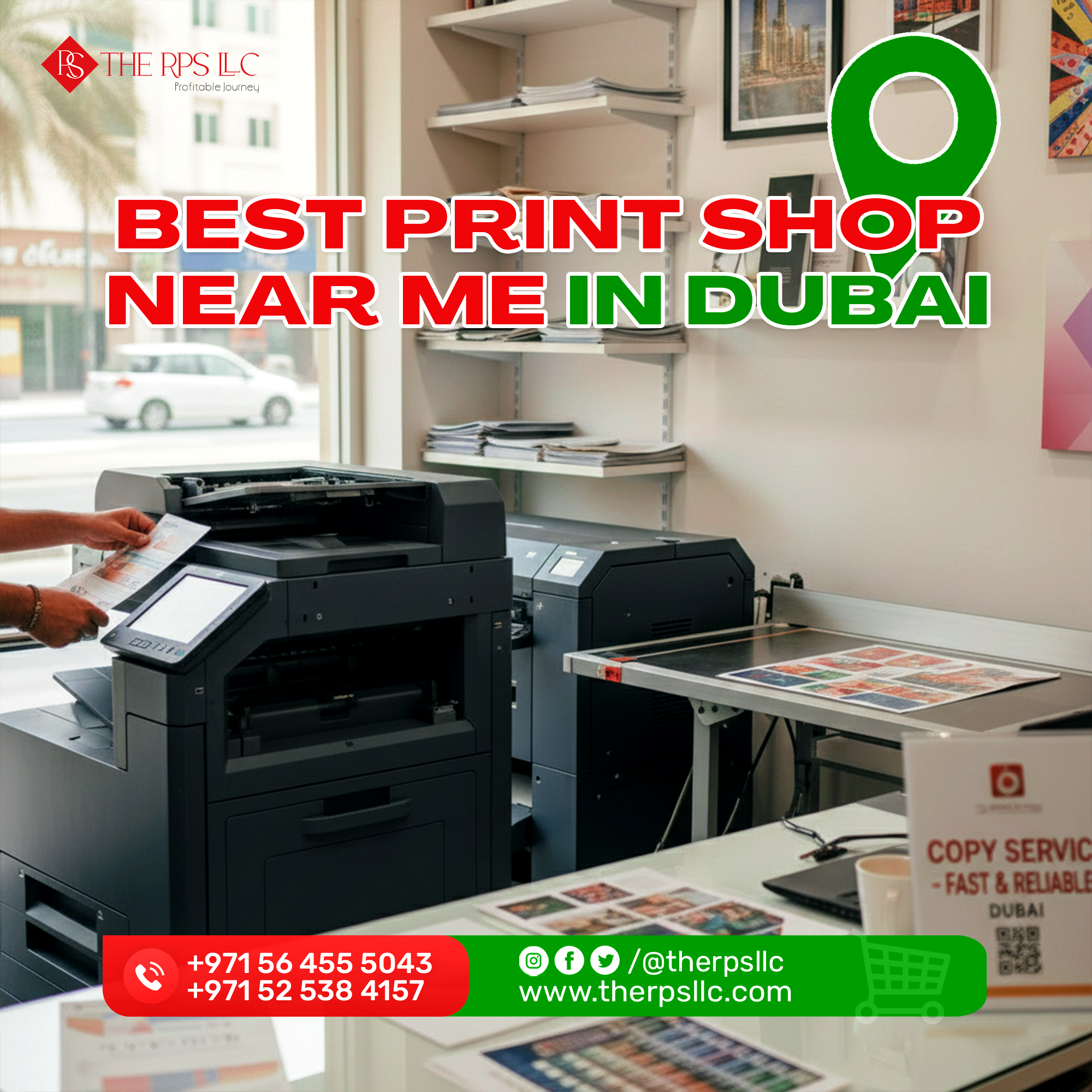 Best Print Shop in Dubai | Custom Solutions by THE RPS LLC