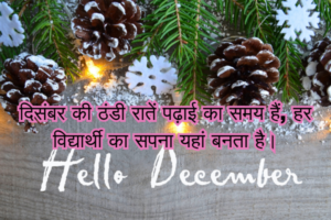 December shayari